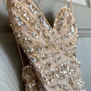Sequin ballgown
